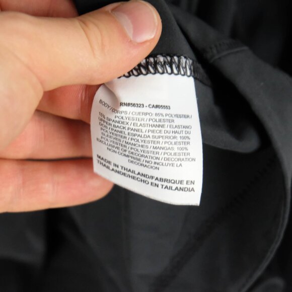 Nike Golf Jacket Mens Extra Large Black Quarter Zip Lightweight Performance - Picture 10 of 10